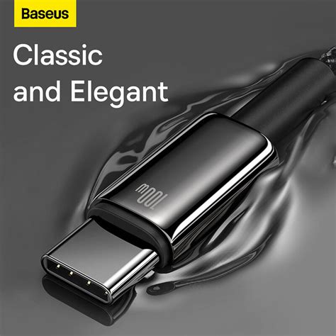 แพ็คส่งเร็ว1วัน Baseus สายชาร์จเร็ว 3 In 1 Usb Type C To C M L