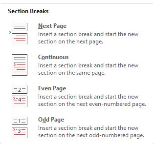 How To Create Section Breaks In Word Daves Computer Tips