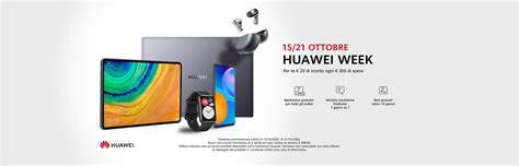 Huawei Week è partita una settimana di super sconti su tutti i