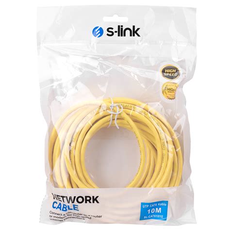 S Link Sl Cat Ye M Yellow Cat Cable Segment