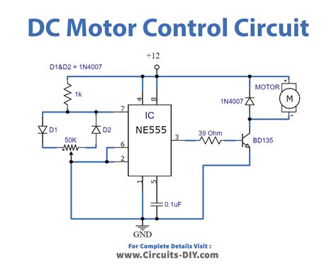 Dc Motor Speed Regulation Circuit