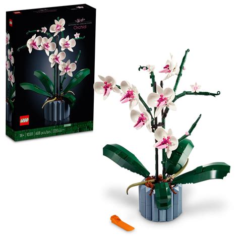 Lego Orchid Plant Decor Building Kit For Adults 10311 608 Pieces Walmart Inventory Checker