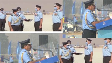 Iaf Day 2020 Air Chief Marshal Rks Bhadauria Presents Gallantry Awards