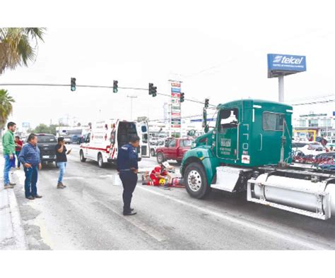 Tráiler arrolla a peatón