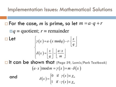 Ppt Cs433 Modeling And Simulation Lecture 15 Random Number Generator Powerpoint Presentation