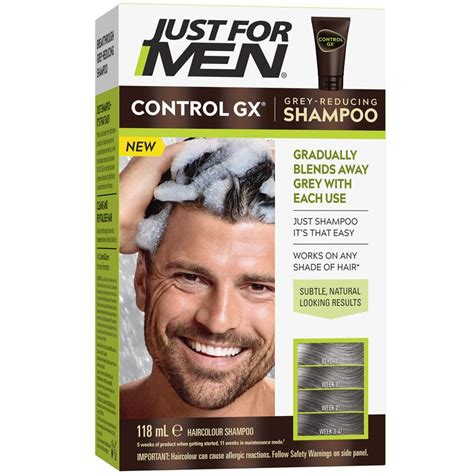 Buy Just For Men Control Gx Regular Shampoo 118ml Online At Chemist Warehouse®