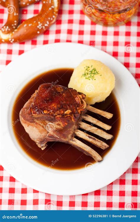 Closeup Of Roasted Suckling Stock Image Image Of Bone Fried 52296381