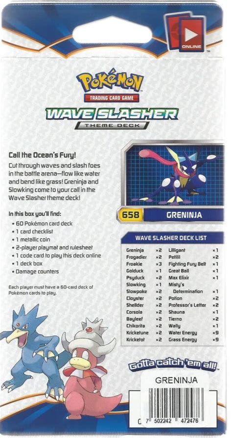 DECK POKEMON TRADING CARD GAME XY BREAKPOINT GRENINJA Gameplanet