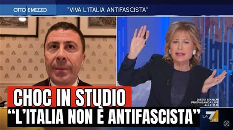 BOCCHINO CHOC IN STUDIO L ITALIA NON È UN PAESE ANTIFASCISTA YouTube