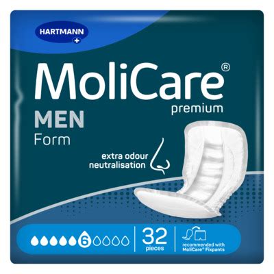 MoliCare Premium Form 6 Tropfen Inkontinenzvorlagen 32 Stk HARTMANN