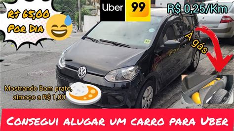 Consegui Alugar Um Carro Para Uber Mostrando O Bom Prato Comida A R