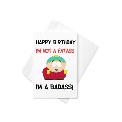 South Park Happy Birthday Card