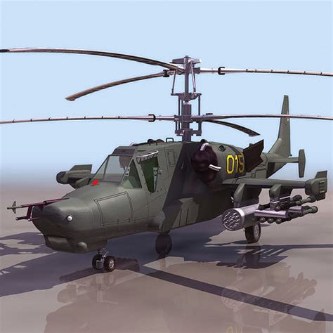 3D model HOKUM HELICOPTER VR / AR / low-poly | CGTrader