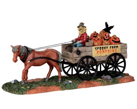 Pumpkin Wagon 53203 Lemax Spooky Town EHobbyTools