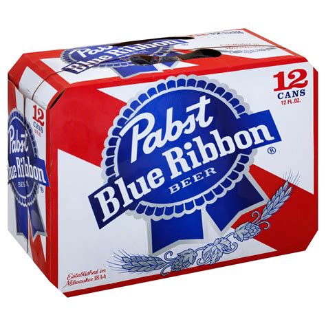 Pabst Blue Ribbon Beer Pk Cans Shop Beer At H E B