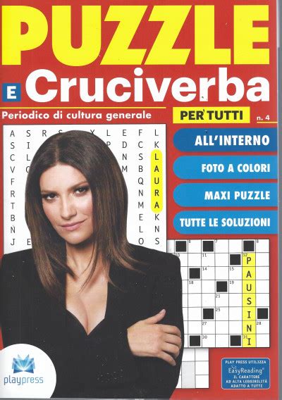 Puzzle E Cruciverba Per Tutti N Bimestrale