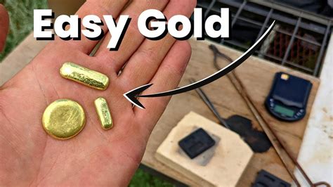 IT S CRAZY NO ONE TALKS ABOUT THIS Easy Way To Melt Gold At Home