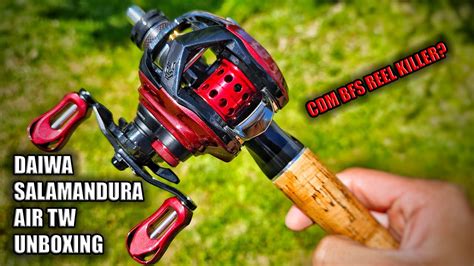 Daiwa Salamandura Air TW 8 1L BFS Reel Unboxing CDM BFS Reel Killer