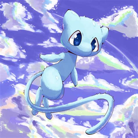 Shiny Mew by NeveDoodle on DeviantArt