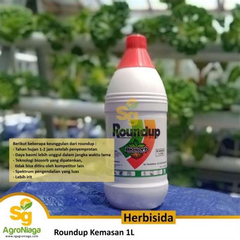 Promo Herbisida Roundup Kemasan L Pembasmi Rumput Liar Diskon Di