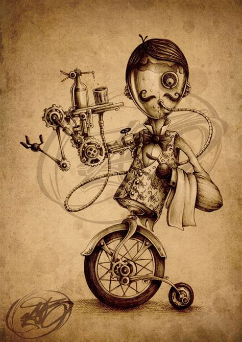 Ucronia S By Paride Bertolin Jab Via Behance Steampunk Art