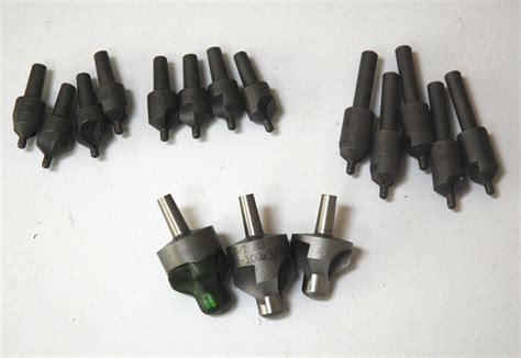 16 Assorted NWT 100 Degree Countersinks HS 7 16 X 1 8 7 8 X 3 8 EBay