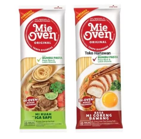 Mie Oven Mayora Mi Goreng Bawang Per Bungkus Lazada Indonesia