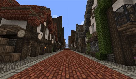 Minecraft Medieval Market