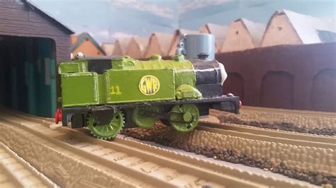 Trackmaster 2 Oliver The Great Western Engine Custom Review Youtube