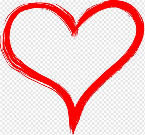 Drawing Heart Hearts Love Hearts Brush Png Pngwing