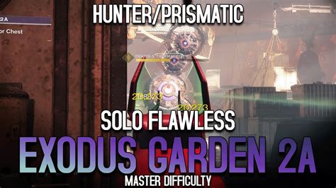 Exodus Garden A Solo Master Flawless Lost Sector Hunter The Final