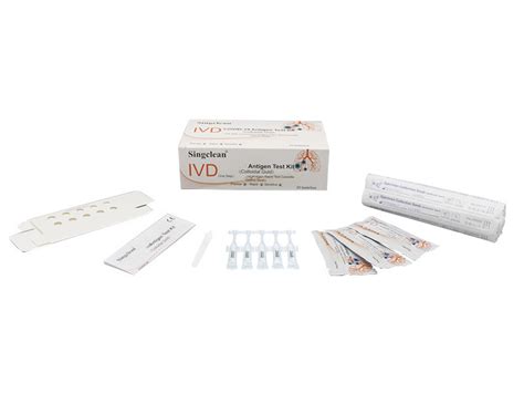 Singclean Quick Profile Multi Specification Saliva Antigen Test Device