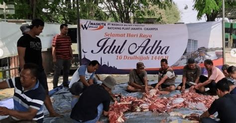 Csr Qurban Hari Raya Idul Adha Pt Waskita Beton Precast Tbk