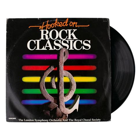 Lp Hooked On Rock Classics 1982 Cutterman Co Rock Classics Rock