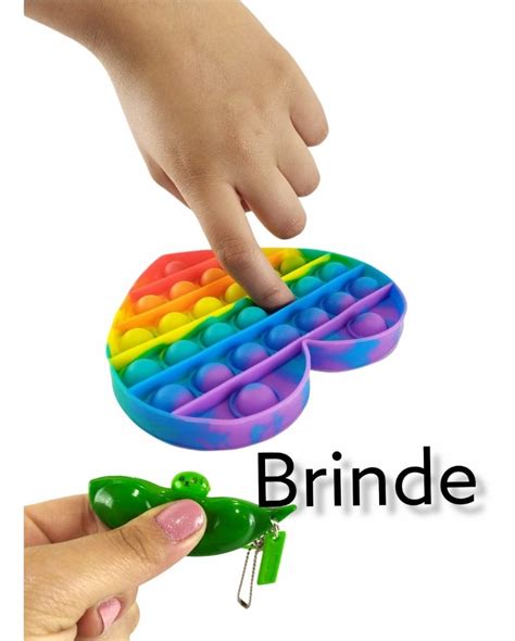 Pop It Fidget Toys Brinquedo Anti Stress Grande Brinde Mercadolivre