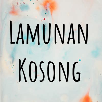 Lamunan Kosong A Podcast On Spotify For Podcasters