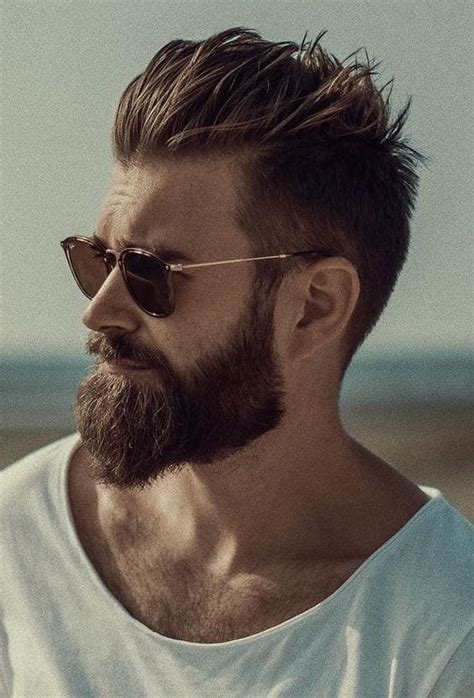 Top Hairstyles For Men With Beards Barba E Baffi Uomo Barba E