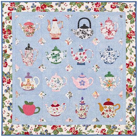 81 best Teapot Quilt Patterns images on Pinterest | Quilt block ...