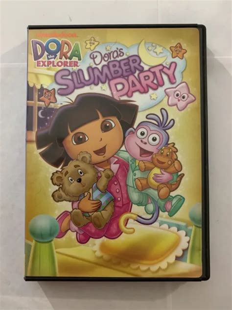 Dora The Explorer Doras Slumber Party Dvd Picclick 2500 Hot Sex Picture