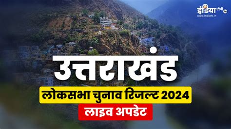 Uttarakhand Lok Sabha Election Results 2024 Live उत्तराखंड में किस