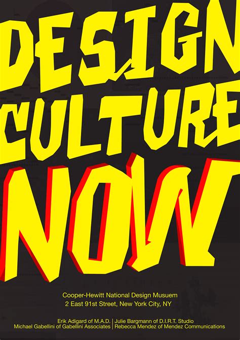 Design Culture Now :: Behance