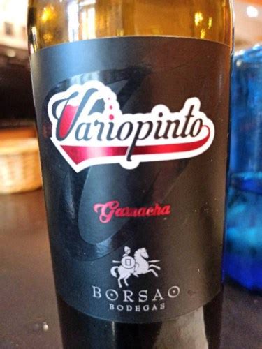 Borsao Bodegas Variopinto Garnacha Vivino Us