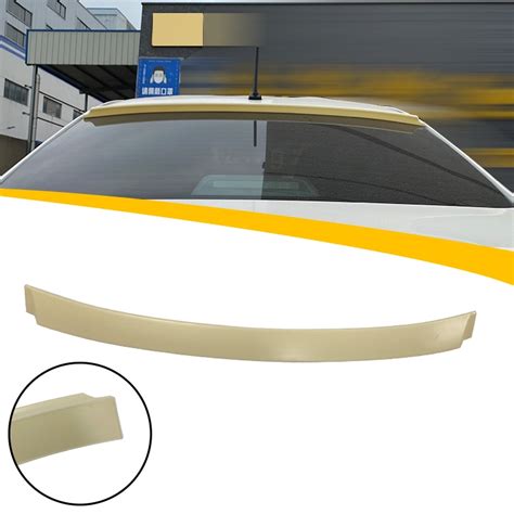 Toyota Vios Roof Wing Spoiler Black Primer