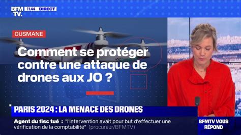 Comment se protéger contre une attaque de drones aux JO BFMTV répond