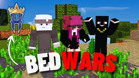 Jogando BEDWARS Meus AMIGOS YouTube