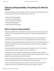 M Fiduciary Responsibility Upcounsel Pdf Pm