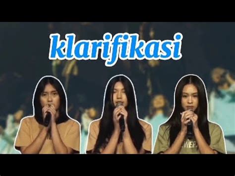 Klarifikasi Dan Permohonan Maaf Indira Amanda Callie YouTube