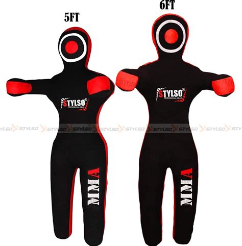 Black Mma Grappling Dummy Wrestling Dummies Fighting Judo Karate