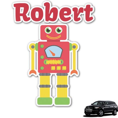 Custom Robot Graphic Car Decal Personalized Youcustomizeit