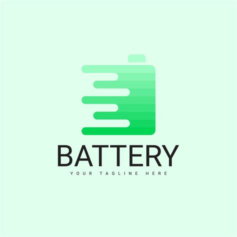 Battery Logo, Fast Rechargeable Battery Vector Design 11976348 Vector ...